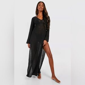 Boohoo beach cover up dress NWT size small